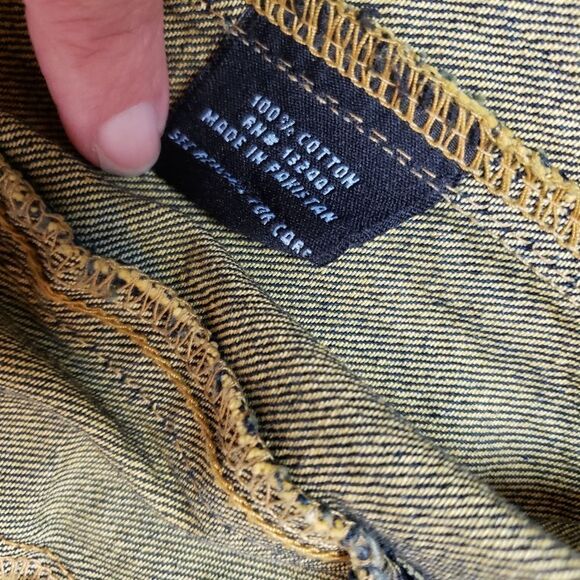 sTs Ranchwear Women's Caffrey denim jean Jacket with suede collar - Picture 8 of 12